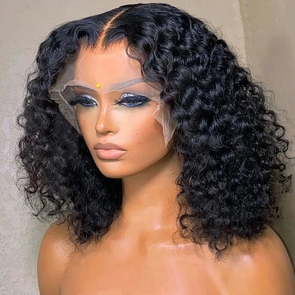 Ginger Orange Human Hair Lace Front Wig 13X4