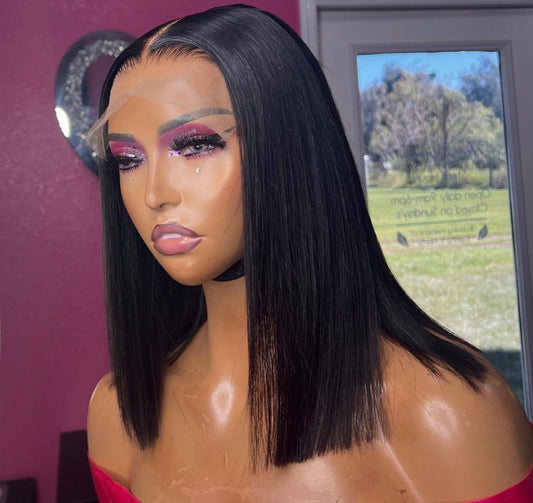 Brazilian Hair Lace Wigs Lace Frontal Wig With Virgin Human Hair