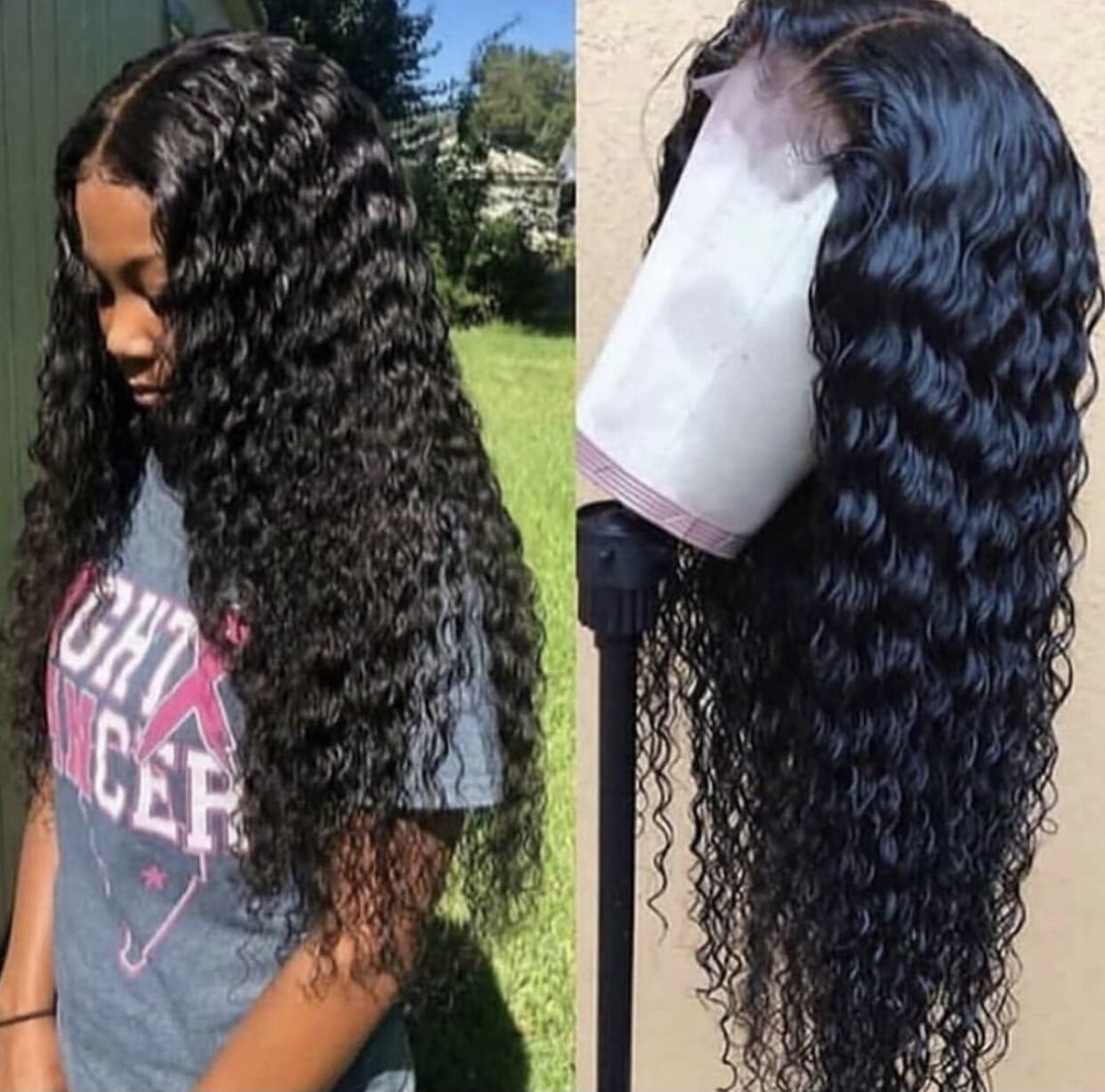 Brazilian Hair Lace Wigs Lace Frontal Wig With Virgin Human Hair